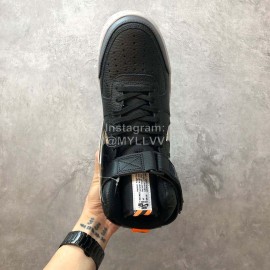 Nike Air Force 1 High Casual Sneakers For Men And Women Black