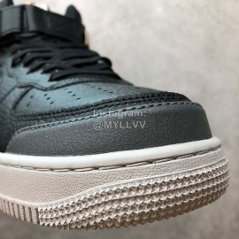 Nike Air Force 1 High Casual Sneakers For Men And Women Black