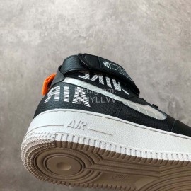 Nike Air Force 1 High Casual Sneakers For Men And Women Black