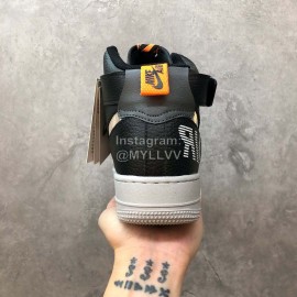 Nike Air Force 1 High Casual Sneakers For Men And Women Black