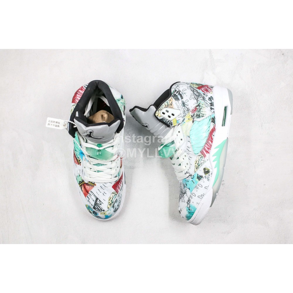 Nike Air Jordan Aj5 Wings Sportshoes For Men And Women