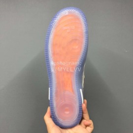 Nike Air Force 1 React Qs Light Bone Sneakers For Men And Women 