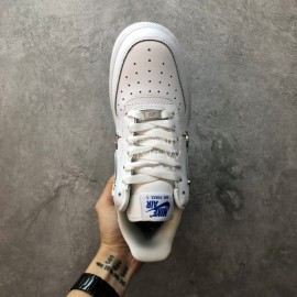 Nike White Thick Soles Casual Shoes For Men And Women 