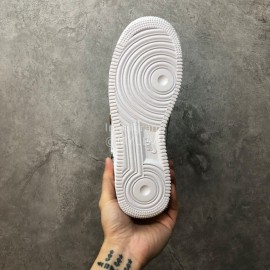 Nike White Thick Soles Casual Shoes For Men And Women 