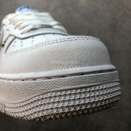 Nike White Thick Soles Casual Shoes For Men And Women 
