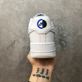 Nike White Thick Soles Casual Shoes For Men And Women 