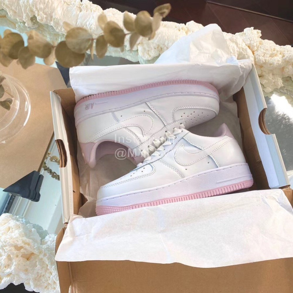 Nike Air Force Fashion Sneakers For Women Pink