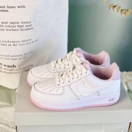 Nike Air Force Fashion Sneakers For Women Pink