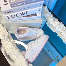 Nike Air Force Fashion Sneakers For Women Pink