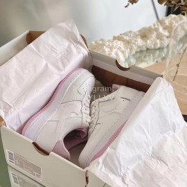 Nike Air Force Fashion Sneakers For Women Pink