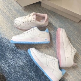 Nike Air Force Fashion Sneakers For Women Pink