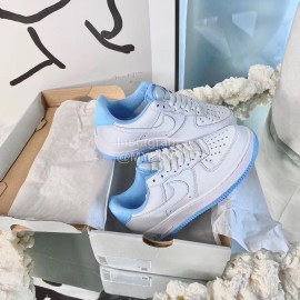 Nike Air Force Fashion Sneakers For Women Blue
