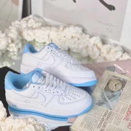 Nike Air Force Fashion Sneakers For Women Blue