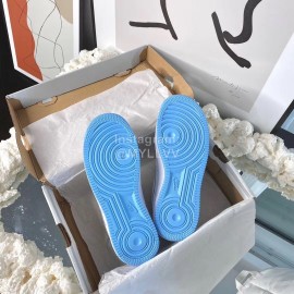 Nike Air Force Fashion Sneakers For Women Blue