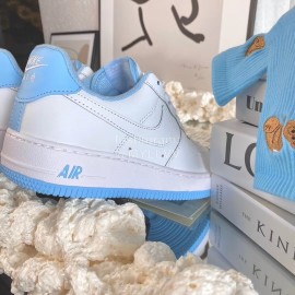 Nike Air Force Fashion Sneakers For Women Blue