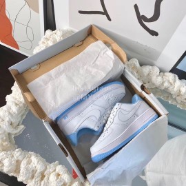 Nike Air Force Fashion Sneakers For Women Blue