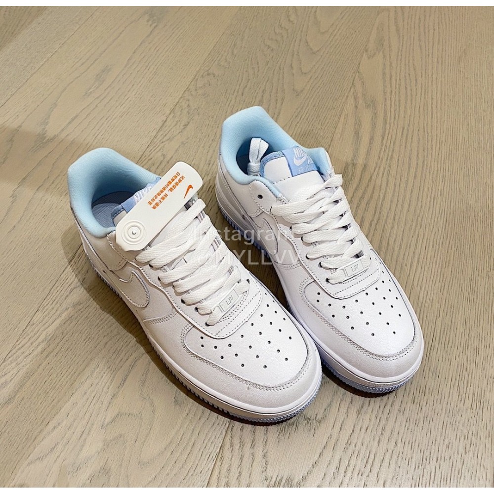 Nike Air Force Fashion Sneakers For Men And Women Blue