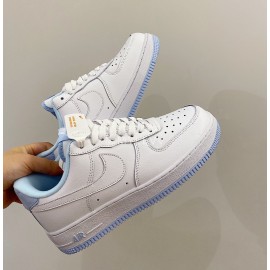 Nike Air Force Fashion Sneakers For Men And Women Blue
