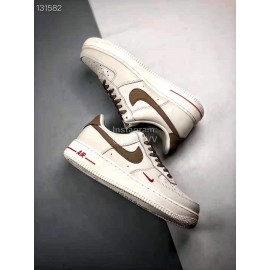 Nike Air Force 1 Fashion Sneakers For Men And Women Brown
