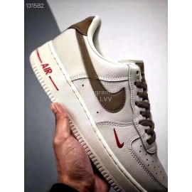 Nike Air Force 1 Fashion Sneakers For Men And Women Brown