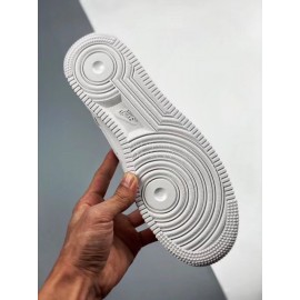 Nike Air Force 1 Fashion High Top Sneakers For Men And Women Silver