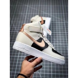 Nike Air Force 1 Fashion High Top Sneakers For Men And Women Gray