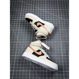 Nike Air Force 1 Fashion High Top Sneakers For Men And Women Gray
