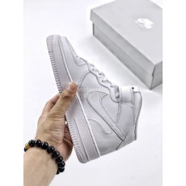 Nike Air Force 1 Fashion High Top Sneakers For Men And Women White