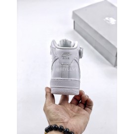 Nike Air Force 1 Fashion High Top Sneakers For Men And Women White