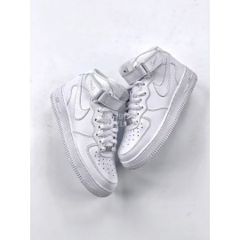 Nike Air Force 1 Fashion High Top Sneakers For Men And Women White