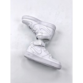 Nike Air Force 1 Fashion High Top Sneakers For Men And Women White