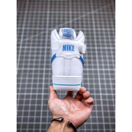 Nike Air Force 1 Fashion High Top Sneakers For Men And Women Blue