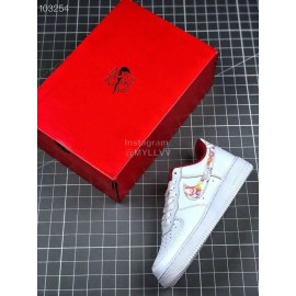 Nike Air Force 1 Fashion White Casual Sneakers For Women