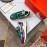 Sacai Co Branded Nike Dnoble Swoosh Logo Sneakers For Men And Women Green