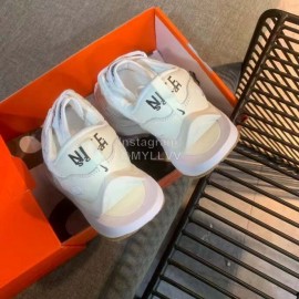 Sacai Co Branded Nike Dnoble Swoosh Logo Sneakers For Men And Women White