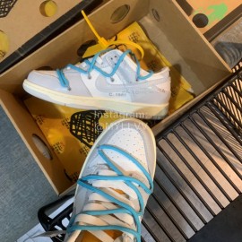 Nike Sb Dunk Off White Sneakers For Men And Women Blue
