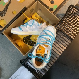 Nike Sb Dunk Off White Sneakers For Men And Women Blue
