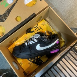 Nike Sb Dunk Off White Sneakers For Men And Women Black