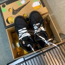 Nike Sb Dunk Off White Sneakers For Men And Women Black