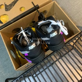 Nike Sb Dunk Off White Sneakers For Men And Women Black