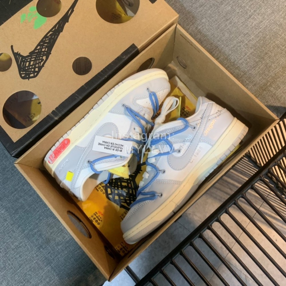 Nike Sb Dunk Off White New Sneakers For Men And Women Blue
