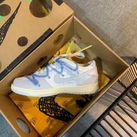 Nike Sb Dunk Off White New Sneakers For Men And Women Blue