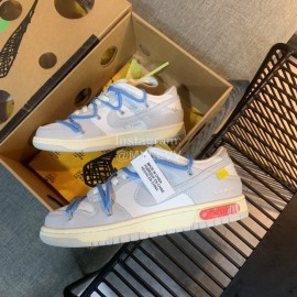 Nike Sb Dunk Off White New Sneakers For Men And Women Blue
