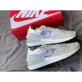 Nike Waffle Oneummit White Waffle Sneakers For Women Gray