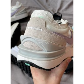 Nike Waffle Oneummit White Waffle Sneakers For Women Gray