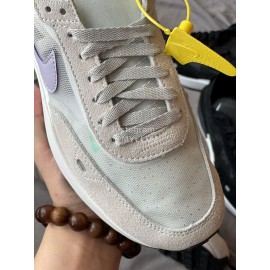 Nike Waffle Oneummit White Waffle Sneakers For Women Gray