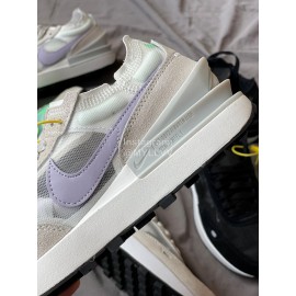 Nike Waffle Oneummit White Waffle Sneakers For Women Gray