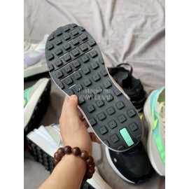 Nike Waffle Oneummit White Waffle Sneakers For Women Gray