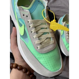 Nike Waffle Oneummit White Waffle Sneakers For Women Green