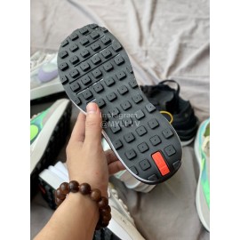 Nike Waffle Oneummit White Waffle Sneakers For Women Black